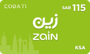 Zain Mobile (KSA) - SAR 115