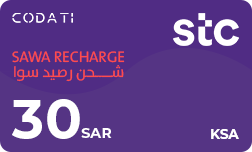 اس تي سي سوا (السعودية) - 30 ريال - 34.5 ريال