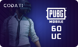 PUBG ($0.99) - 60 UC