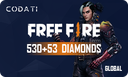 [CDFFGL0530] Free Fire (Global) - 530+53 Diamonds