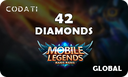 [CDMLGL0042] Mobile Legends (Global) - 42 Diamonds