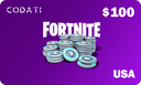 [CDFNGL100] Fortnite (USA) - $100 (13500 V-Bucks)