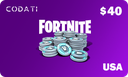 [CDFNGL040] Fortnite (USA) - $40  (5000 V-Bucks)