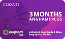 [CDANGL03M] Anghami Plus - 3 Months