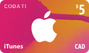 [CDITCA005] آي تيونز (كندا) - 5$