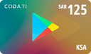 [CDGPSA0125] Google Play (KSA) - SAR 125