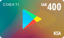 [CDGPSA0400] Google Play (KSA) - SAR 400