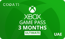 [CDMXBPAE03M] XBOX Game Pass Ultimate (UAE) - 3 Months