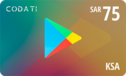 [CDGPSA0075] Google Play (KSA) - SAR 75