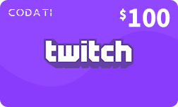 [CDTWIUS100] Twitch (USA) - $100