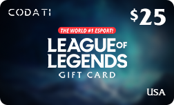 [CDLLUS025] League of Legends (USA) - $25