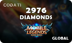 [CDMLGL2976] Mobile Legends (Global) - 2976 Diamonds