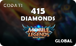 [CDMLGL0415] Mobile Legends (Global) - 415 Diamonds