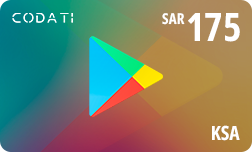 [CDGPSA0175] Google Play (KSA) - SAR 175