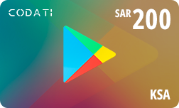 [CDGPSA0200] Google Play (KSA) - SAR 200