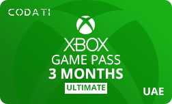 [CDMXBPAE03M] XBOX Game Pass Ultimate (UAE) - 3 Months