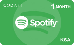 [CDSFSA01M] Spotify (KSA) - 1 Month