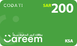 [CDCRSA200] Careem (KSA) - SAR 200